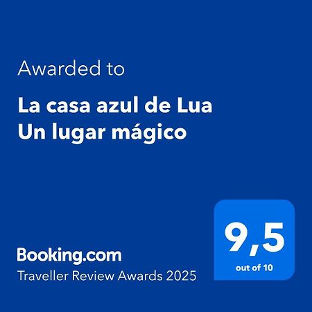 Вилла La Casa Azul De Lua Un Lugar Magico Juncedo Экстерьер фото