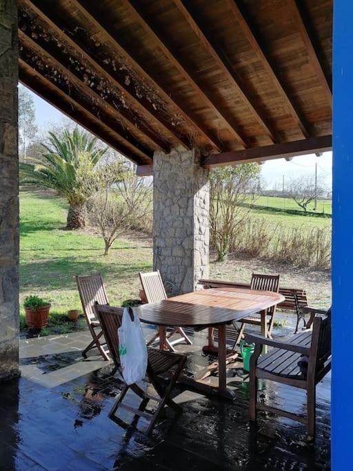 Вилла La Casa Azul De Lua Un Lugar Magico Juncedo Экстерьер фото