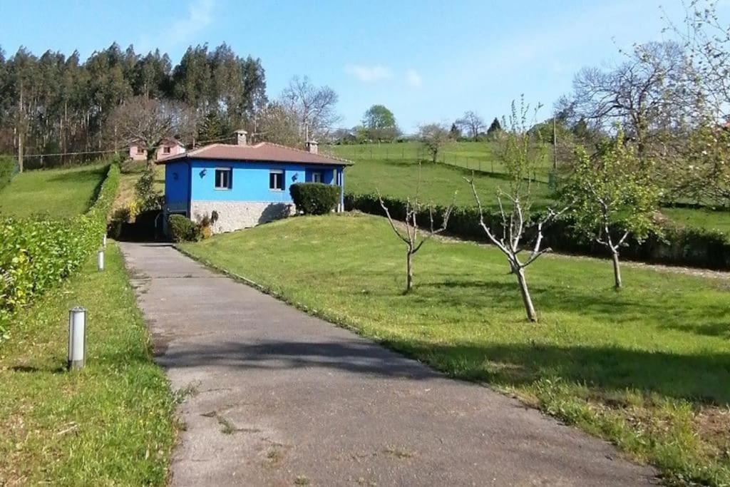 Вилла La Casa Azul De Lua Un Lugar Magico Juncedo Экстерьер фото