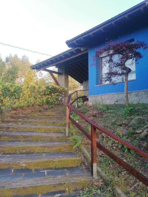 Вилла La Casa Azul De Lua Un Lugar Magico Juncedo Экстерьер фото
