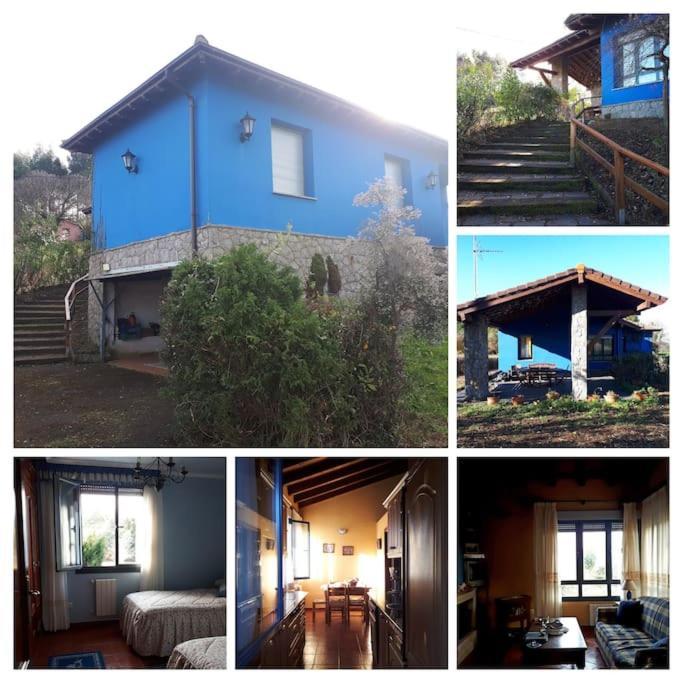 Вилла La Casa Azul De Lua Un Lugar Magico Juncedo Экстерьер фото