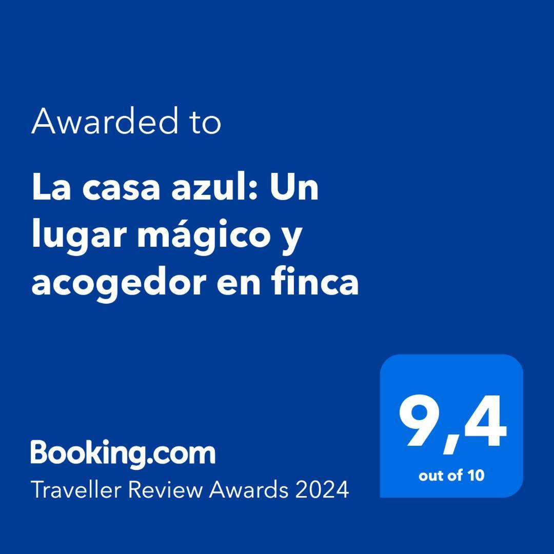 Вилла La Casa Azul De Lua Un Lugar Magico Juncedo Экстерьер фото